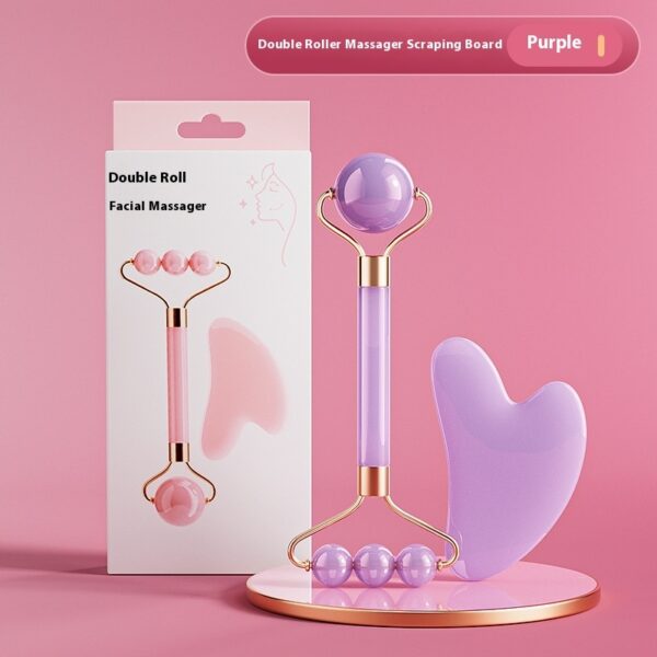 Facial Eye Scraping Massage Jade Roller - Image 7