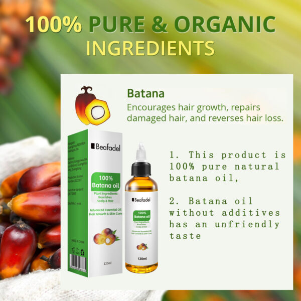 Batana Hair Care Oil – 100% Natural Scalp & Hair Treatment - Image 2