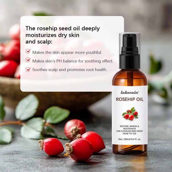 Rosehip Seed Hair Elixir – Softness & Natural Volume