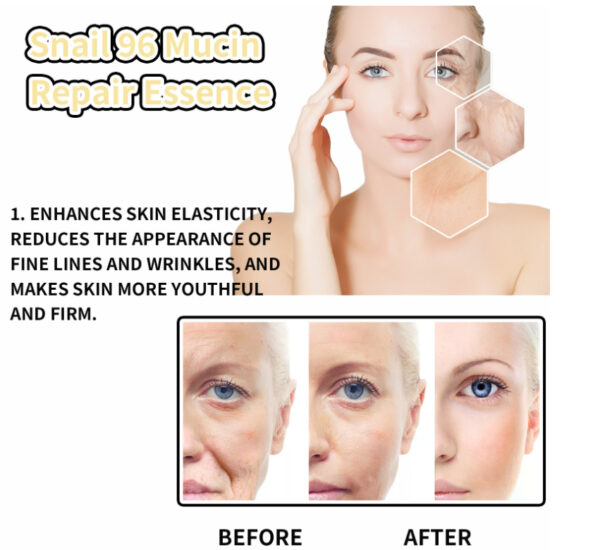 Hydrating Snail Essence 96 – Deep Repair & Glow Boost - Image 5