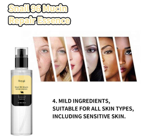 Hydrating Snail Essence 96 – Deep Repair & Glow Boost - Image 7