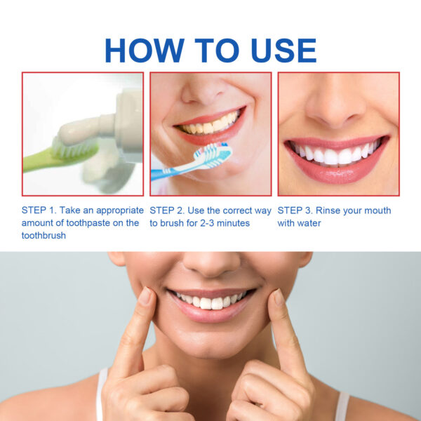 Probiotic Brightening Toothpaste — Gentle Daily Oral Care - Image 4