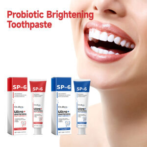 Probiotic Brightening Toothpaste — Gentle Daily Oral Care