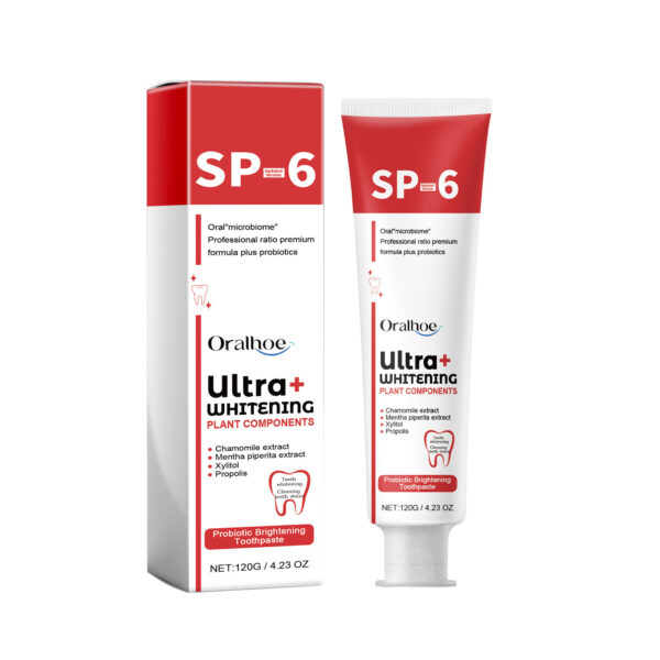 Probiotic Brightening Toothpaste — Gentle Daily Oral Care - Image 6