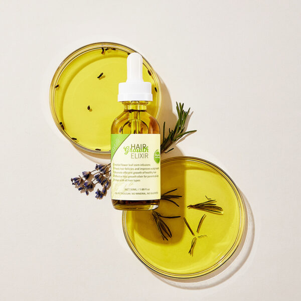 Rosemary Herbal Hair Growth & Repair Oil — Stimulates Roots & Restores Shine - Image 6