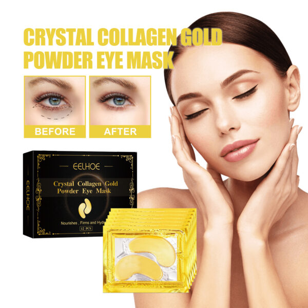 Golden Collagen Eye Ritual — Firming Patches for Dark Circles & Puffiness