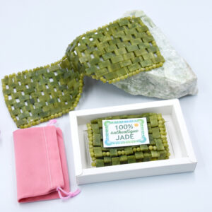 Green Jade Bead Eye Mask – Cooling & Relaxing Ritual