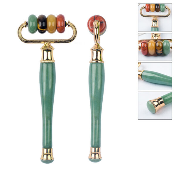Jade Roller Eye & Face Massager – Crystal Lifting & Soothing Tool - Image 9